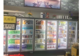 超市饮料立柜