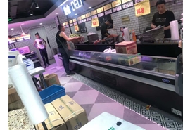 超市鲜肉岛柜