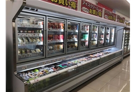 超市冷冻食品立柜