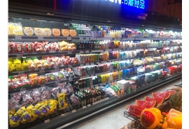 水果饮料立柜